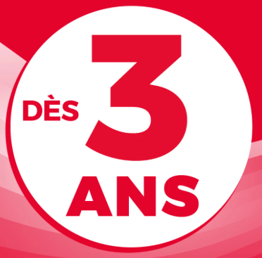 A partir de 3 ans